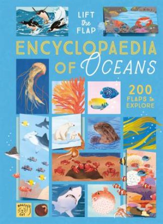 The Lift-the-Flap Encyclopaedia of Oceans by Camilla de la Bedoyere & Jiatong Liu