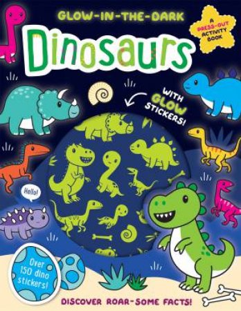 Glow-in-the-Dark Dinosaurs Sticker Activity Book by Lisa Regan & Bethany Walker