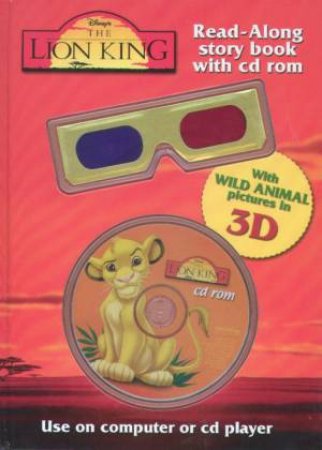 Disney's The Lion King: Read-Along Story Book With CD Rom & 3D Glasses by Unknown