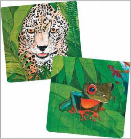 In the Deep Green Jungle Two Pack Puzzle by BOOTH CHRISTINA