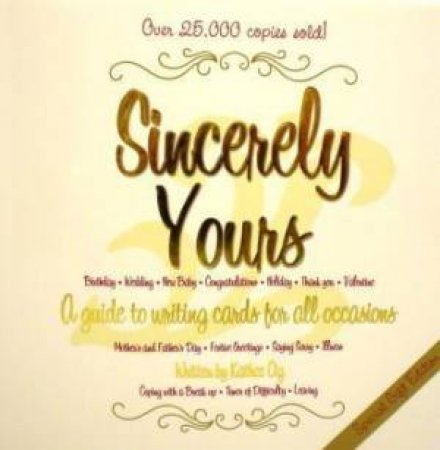 Sincerely Yours by Various