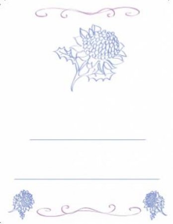 Bookplates   Waratah 12Pk by Stationery