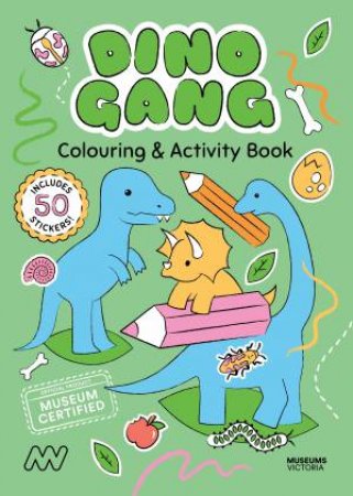 Dino Gang Colouring & Activity Book by Unknown