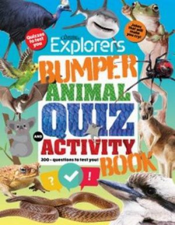 Bumper Animal Quiz and Activity Book by Various