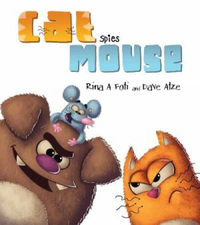 Cat Spies Mouse by Rina Foti