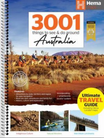 Hema's 3001 Things To See & Do Around Australia by Various