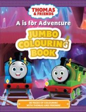 T    Fs A Is For Adventure Jumbo Colouring Book