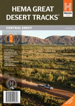 Hema Great Desert Tracks Central Sheet by Various