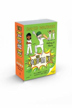 Hitting It Home: The Kaboom Kid Books 5-8 by David Warner