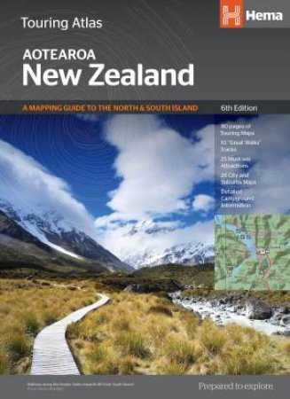 Hema Guides: New Zealand Touring Atlas 6th Ed by Various