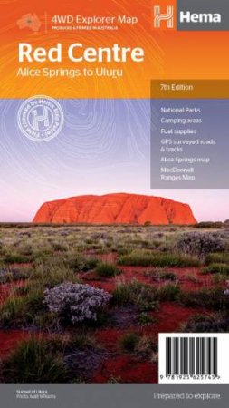 The Red Centre Map by Various