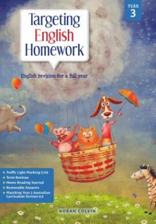 Targeting English Homework Year 3 by Norah Colvin