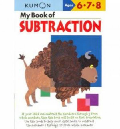 My Book Of Subtraction by Various