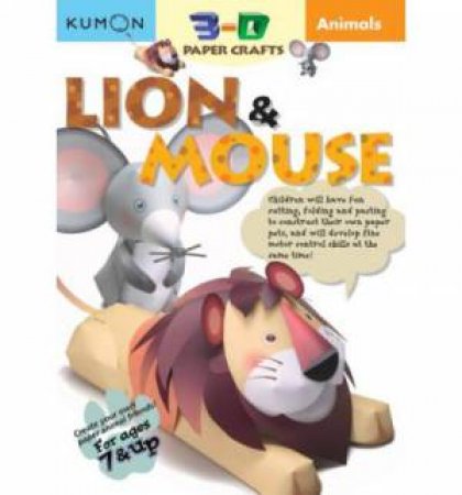 3D Craft: Animals: Lion & Mouse by Various