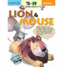 3D Craft Animals Lion  Mouse