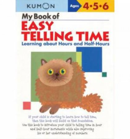 My Book of Easy Telling Time by Shinobu Akaishi & Eno Sarris