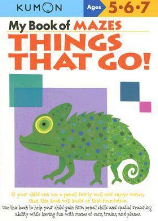 My Book Of Mazes: Things That Go! by Shinobu Akaishi & Eno Sarris