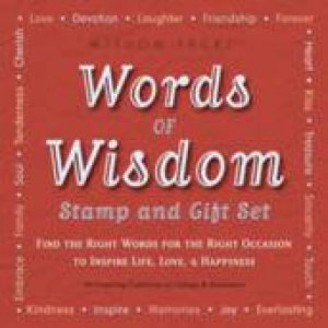 Words of Wisdom - Stamp & Gift Set by Unknown