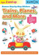 Trains Planes And More Kumon StepByStep Stickers