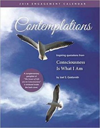 2018 Contemplations Engagement Calendar by Joel S Goldsmith