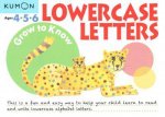 Kumon Grow to Know Lowercase Letters