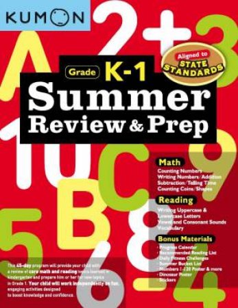 Summer Review & Prep: K-1 by Various