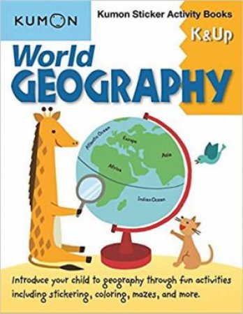 World Geography K & Up: Sticker Activity Book by Various