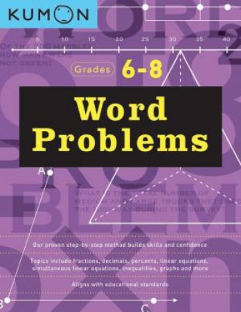 Word Problems: Grades 6 - 8 by Various