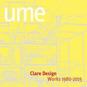 Clare Design: Works 1980-2015 by BECK/ COOPER