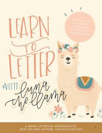 Learn To Letter With Luna The Llama by Various