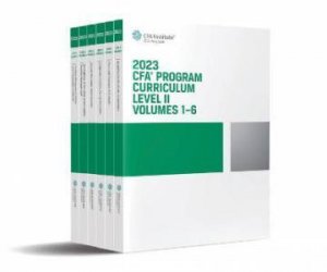 2023 CFA Program Curriculum Level II Box Set by Various