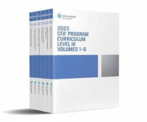 2023 CFA Program Curriculum Level III Box Set by Various