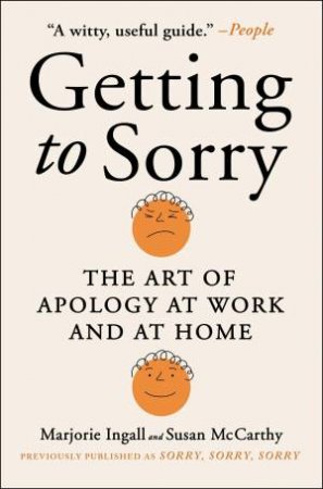 Getting to Sorry by Marjorie Ingall & Susan McCarthy