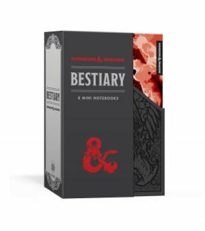 Dungeons And Dragons Bestiary Notebook Set: 8 Mini Notebooks by Various