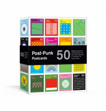 Post-Punk Postcards 50 Designs Inspired by Influential Albums, from New Order's Movement to The Smit by Dorothy