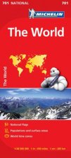 Michelin Map World 701 folded