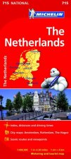 Michelin Map Netherlands Map 715