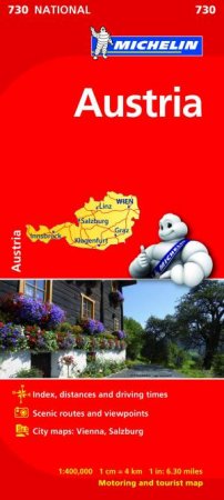 Michelin Map: Austria: Map 730 by Various