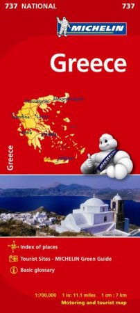 Michelin Map Greece 737 by Various