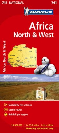 Michelin Map Africa North / West, Map 741 by Various 