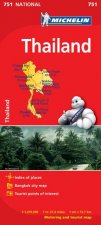 Michelin Map Thailand 751