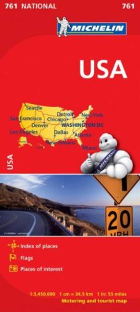 Michelin Map USA 761 by Various