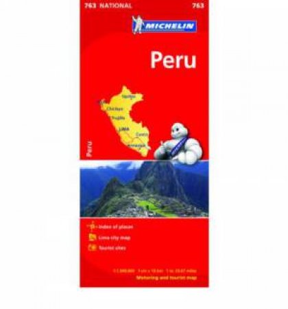 Michelin Map: Peru 763 by Michelin