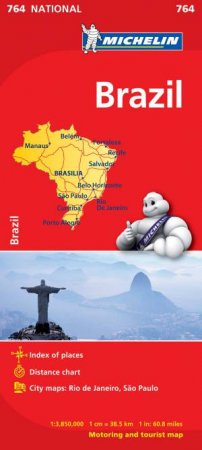 Michelin Map: Brazil 764 by Michelin