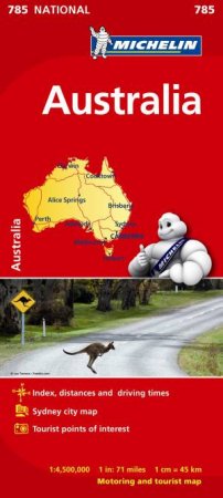 Michelin Map Australia 785 by Various