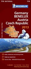 Michelin Map Germany Austria Benelux 2013