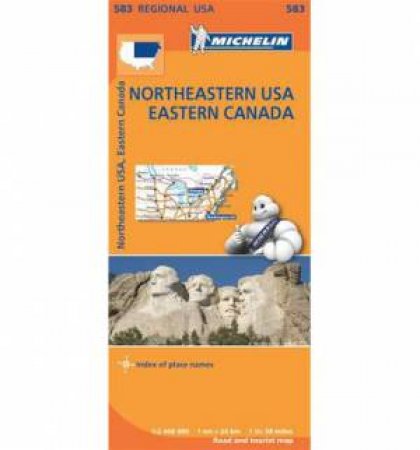 Michelin Map USA North East by Various