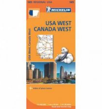 Michelin Map USA West