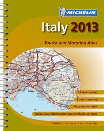 Michelin Atlas Italy 2013 by Various