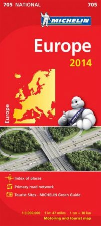 Michelin Map: Europe 2014 by Various